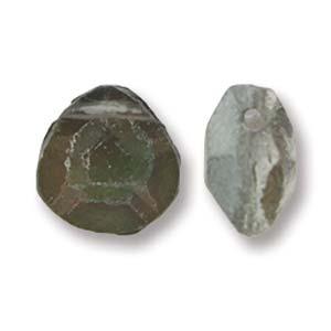 Briolette - Backlit Spectrum 9x10mm, 1 sträng Hilmas Pyssel