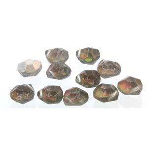 Briolette - Backlit Spectrum 9x10mm, 1 sträng Hilmas Pyssel