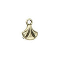 Cymbal Element - Padanassa Antique Brass Plated 2-pack Beadsmith