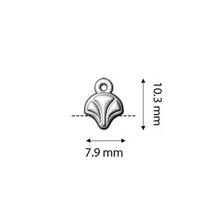 Cymbal Element - Modestos 24K Gold Plated 2-pack Beadsmith