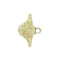 Cymbal Element - Aosa Antique Brass Plated 2-pack Beadsmith