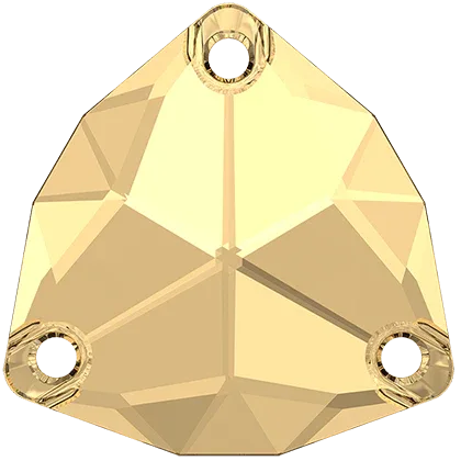 Swarovski Crystals Trilliant Sew-on Stone (3272) - Sapphire 20 mm, 1 styck Swarovski