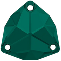 Swarovski Crystals Trilliant Sew-on Stone (3272) - Emerald 20 mm, 1 styck Swarovski