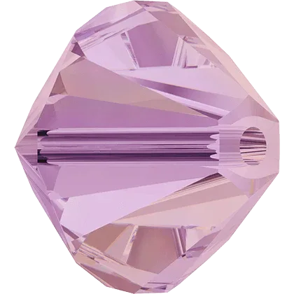 Swarovski Crystals Bicone (5328) - Lilac Shadow 4mm, 10-pack Swarovski