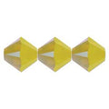 Swarovski Crystals Bicone (5328) - Yellow Opal Shimmer 4mm, 10-pack Swarovski