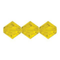 Swarovski crystals Bicone (5328) - Yellow Opal 3mm, 10-pack Swarovski