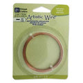 Artistic Wire Flat 21 Ga - Bare Copper, 1 Rulle Artistic wire