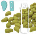Paisley Duo - Matte Velvet Lemongrass 8x5mm 22 gram Hilmas Pyssel