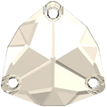 Swarovski Crystals Trilliant Sew-on Stone (3272) - Crystal Silver Shade 20 mm, 1 styck Swarovski