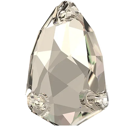 Swarovski Crystals Trilliant Sew-on Stone (3272) - Crystal Silver Shade 20 mm, 1 styck Swarovski
