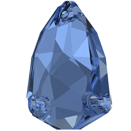 Swarovski Crystals Trilliant Sew-on Stone (3272) - Sapphire 20 mm, 1 styck Swarovski