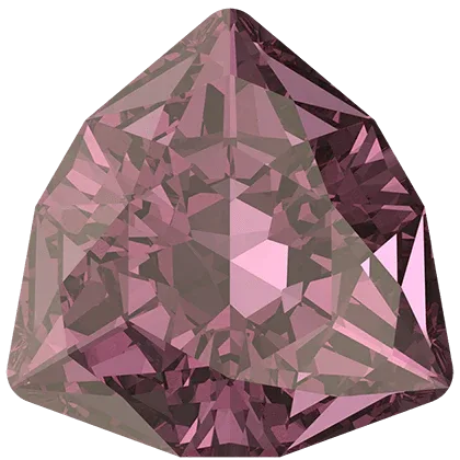 Swarovski Crystals Trilliant Fancy Stone (4706) - Crystal Antique Pink 24 mm, 1 styck Swarovski