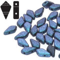 Kite Bead - Polychrome Dark Capri Blue 9x5mm, 10 gram Hilmas Pyssel