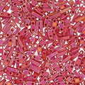 Miyuki Quarter Tila - Opaque Matte Red AB 5x1,2mm, 5 gram Miyuki