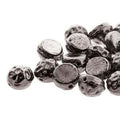 Baroque Cabochon - Jet Gunmetal 7mm 2-håls 10-pack Hilmas Pyssel