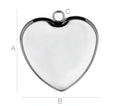 925 Silver - Ram Hjärta 27mm 1 styck Hilmas Pyssel