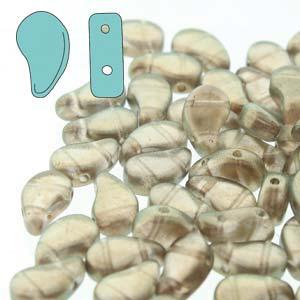 Paisley Duo - Halo Champagne 8x5mm, 10 gram Hilmas Pyssel