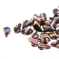 Paisley Duo - Jet Full Sliperit Line 8x5mm 10 gram Hilmas Pyssel