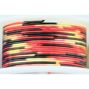 Artistic Wire 22 Ga - Multicolor Red/Gold/Black 1 rulle Artistic wire