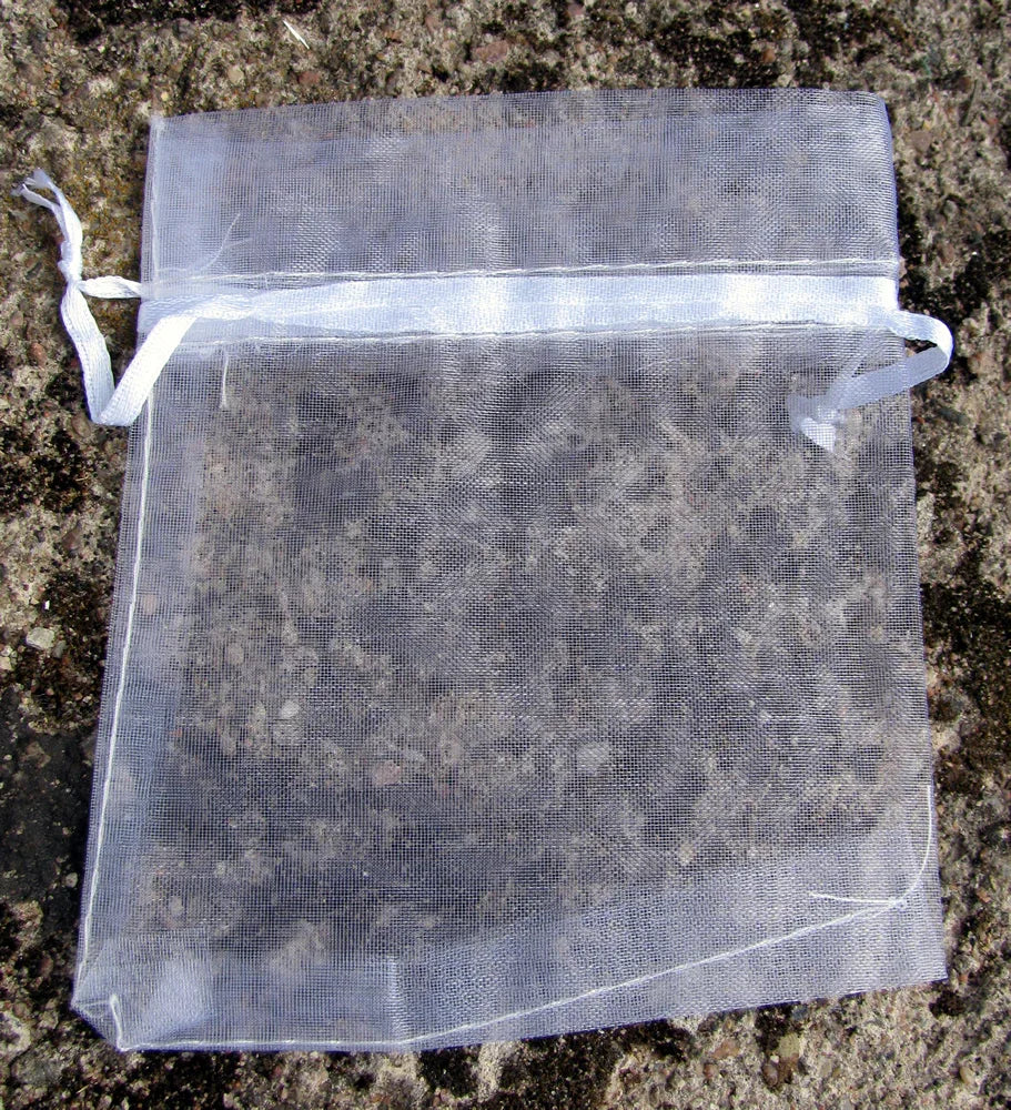 Organsapåse - Vit, 10x12 cm, 10 stycken Hilmas Pyssel