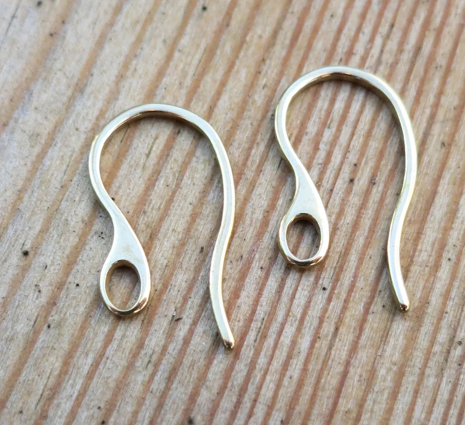 Örkrok Rostfrittstål - Guldfärgad 12 x 22,5 mm 2-pack Grekisk Metall