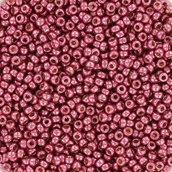 Miyuki Seed Beads - Duracoat Galvanized Magenta 15/0, 10 gram Miyuki