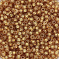 Miyuki Seed Beads - Duracoat Silverlined Dyed Topaz Gold 11/0, 10 gram Miyuki