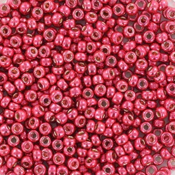 Miyuki Seed Beads - Duracoat Galvanized Light Cranberry 11/0, 10 gram Miyuki