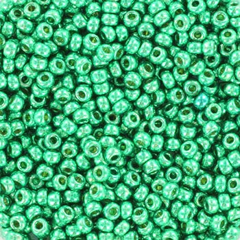 Miyuki Seed Beads - Duracoat Galvanized Aqua Green 11/0, 10 gram Miyuki