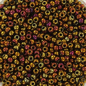 Miyuki Seed Beads - Metallic Gold Iris 11/0, 10 gram Miyuki