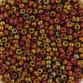 Miyuki Seed Beads - Transparent Iris Tea Berry Gold 11/0, 10 gram Miyuki