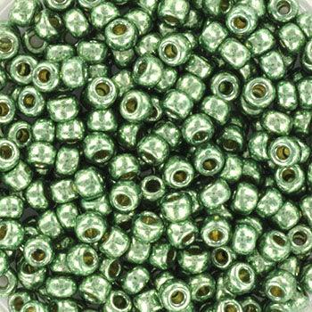 Miyuki seed beads - Duracoat Galvanized Sea Green 8/0, 10 gram Miyuki