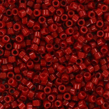 Miyuki Delica - Duracoat Opaque Dyed Garnet Red 11/0 - 5 gram Miyuki