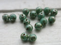 RoundDuo® Mini - Jade Picasso 4mm, 50-pack Hilmas Pyssel