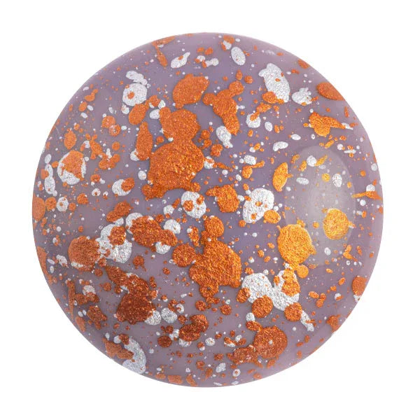 Cabochon par Puca® - Opaque Amethyst Tweedy 25 mm, 1 styck Les perles par Puca® - Paris
