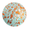 Cabochon par Puca® - Opaque Aqua Tweedy 25 mm, 1 styck Les perles par Puca® - Paris