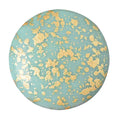 Cabochon par Puca® - Opaque Aqua Splash 25 mm, 1 styck Les perles par Puca® - Paris