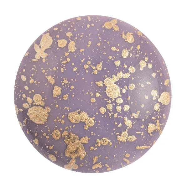 Cabochon par Puca® - Opaque Amethyst Splash 25 mm, 1 styck Les perles par Puca® - Paris