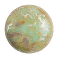 Cabochon par Puca® - Opaque Aqua New Picasso 25 mm, 1 styck Les perles par Puca® - Paris
