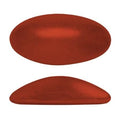 Athos® par Puca® - Red Metallic Matt 20x10mm, 1 styck Les perles par Puca® - Paris