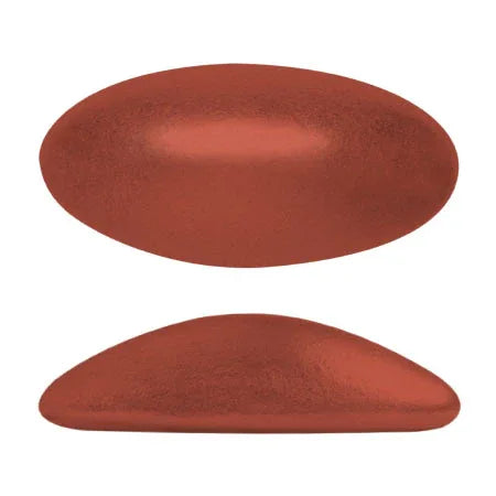 Athos® par Puca® - Bronze Red Matte 20x10mm, 1 styck Les perles par Puca® - Paris