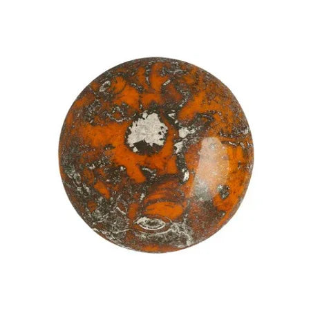 Cabochon par Puca® - Opaque Hyacinth New Picasso 18 mm, 1 styck Les perles par Puca® - Paris