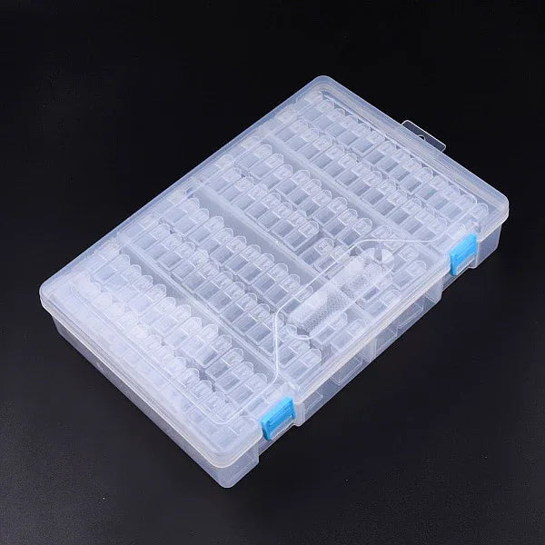 Förvaring Pärlor - Låda med 112 mindre askar, 1 förpackning Hilmas Pyssel