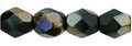 Tjeckiska Firepolish - Twilight Jet 4 mm, 50-pack Hilmas Pyssel