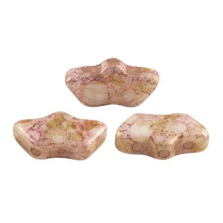 Delos® par Puca® - Opaque Mix Rose/Gold Ceramic Look, 10 gram Les perles par Puca® - Paris