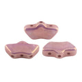 Delos® par Puca® - Opaque Mix Violet/Gold Ceramic Look, 10 gram Les perles par Puca® - Paris