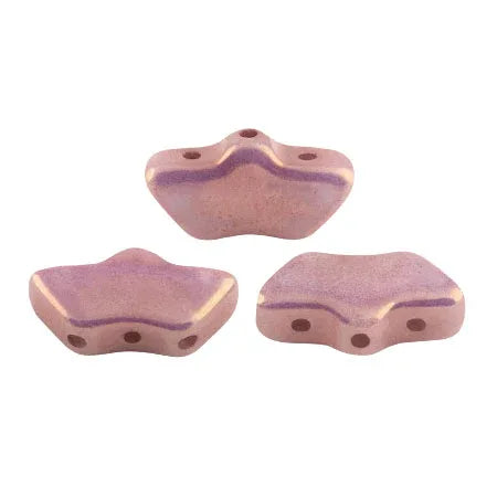 Delos® par Puca® - Opaque Mix Violet/Gold Ceramic Look, 10 gram Les perles par Puca® - Paris