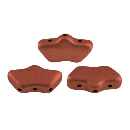 Delos® par Puca® - Bronze Red Matte, 10 gram Les perles par Puca® - Paris