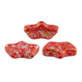 Delos® par Puca® - Opaque Coral Red Tweedy, 10 gram Les perles par Puca® - Paris