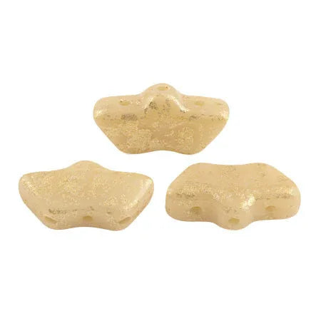 Delos® par Puca® - Opaque Beige Splash, 10 gram Les perles par Puca® - Paris
